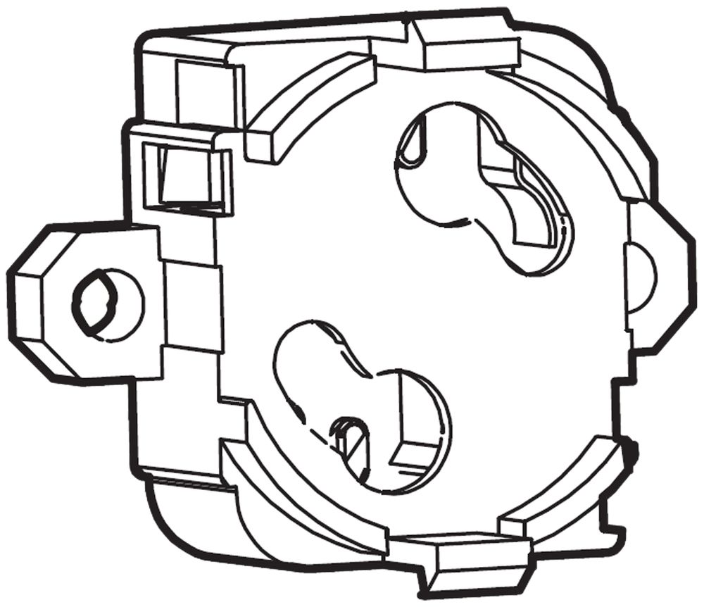 Zoccolo per starter rettangolare avitabile