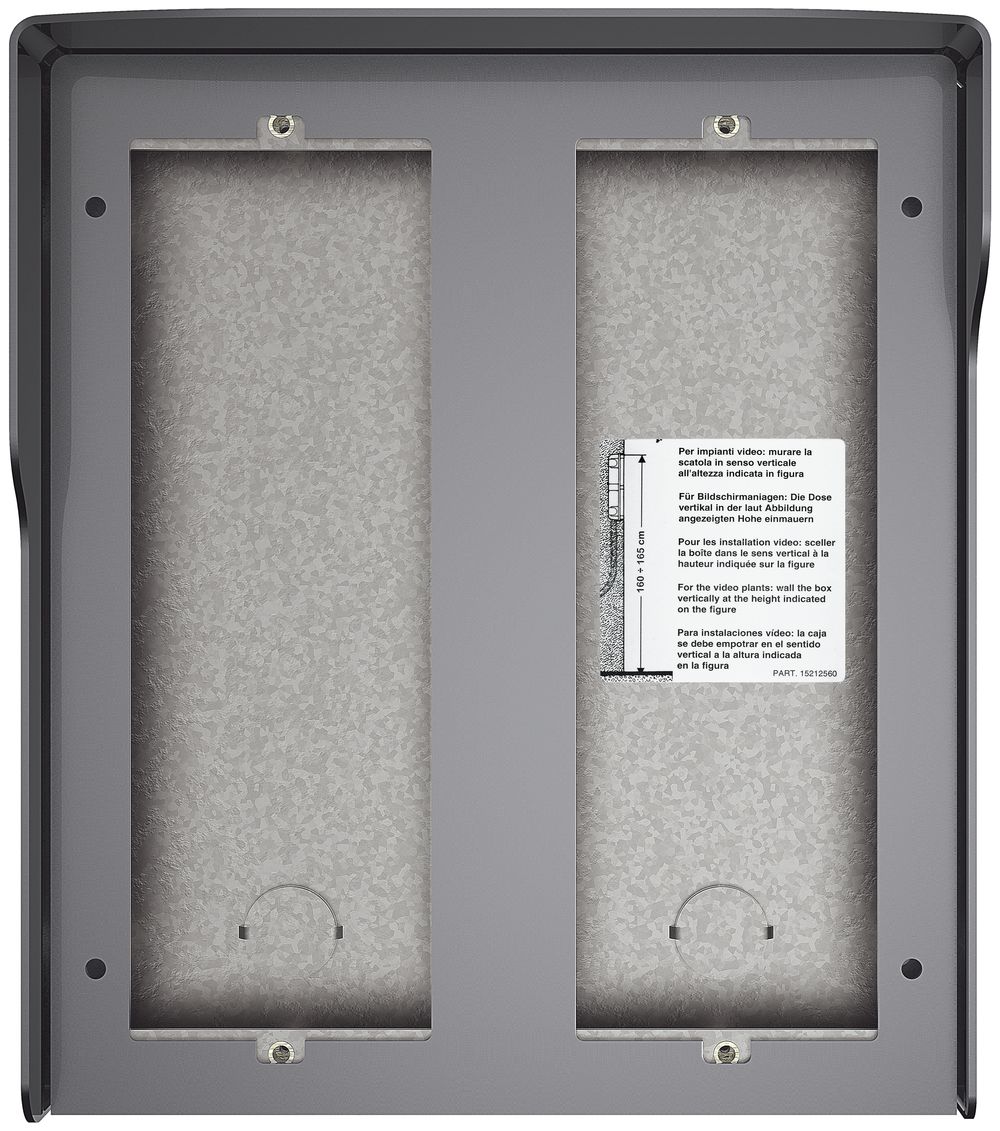 AP-Gehäuse Sfera 6 Module graphitgrau