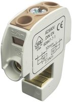 Blocco ripartizione tipo SA 2×16mm² 100A CU marrone