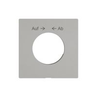 Kit di montaggio EDIZIO.liv SNAPFIX® pulsante girevole c.chi.Auf → ← Ab grc