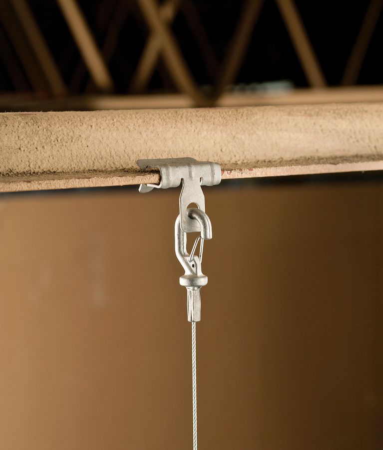 Flanschträger Caddy Loch Ø7mm Flansch 3…8mm, Edelstahl