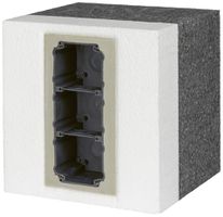 Supporto apparecchio con scatola grd.I-I-I/E 160…200mm