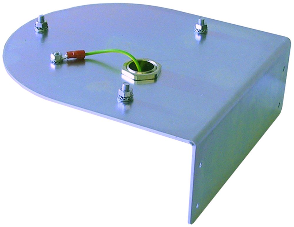 Support mural Hugentobler type 921 pour feu tournant type 94-V, 178×160×61mm