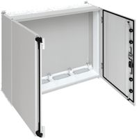 Wandschrank Hager univers mit Volltür SK I IP55 950×1050×275mm RAL 7035