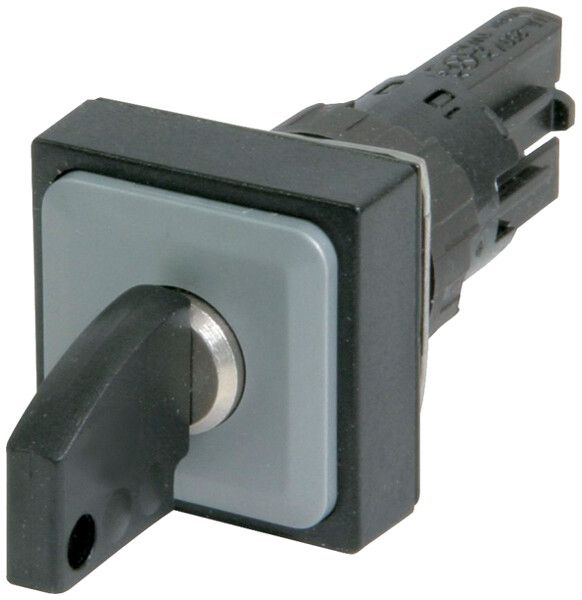 Interruttore a chiave Eaton Q25S1R quadrato Ø16mm a impulso