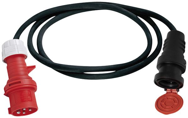 Adapterkabel Brennenstuhl CEE16/T25 H07RN-F 5×2.5mm² 16A 1.5m IP44 schwarz