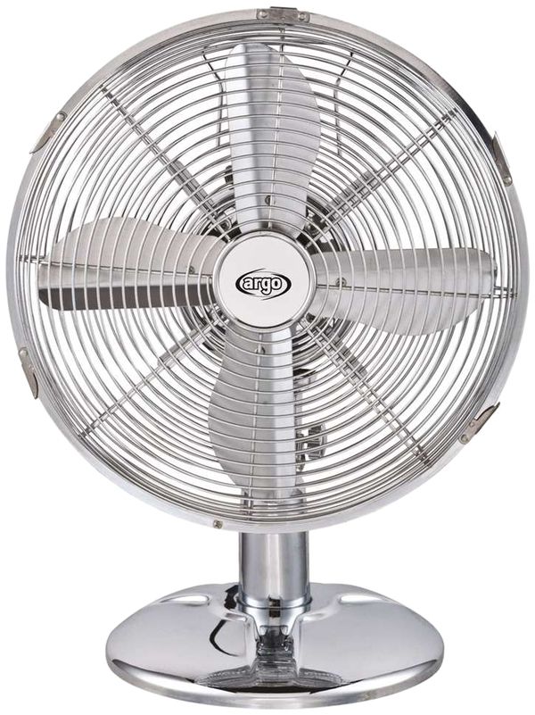 Tischventilator Iridium 40W Ø30mm 338×452×245mm Chrom