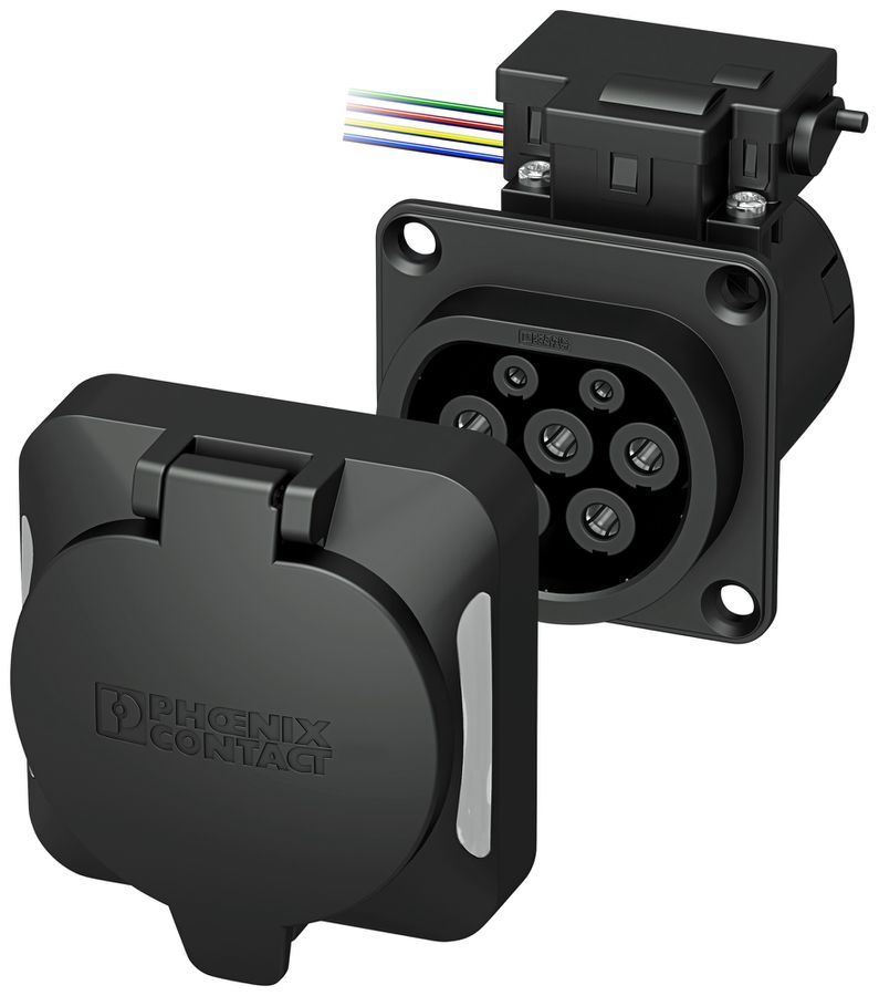 Kit prise INC e-mobility PX EV-T2M3SO12-4P-P-SET