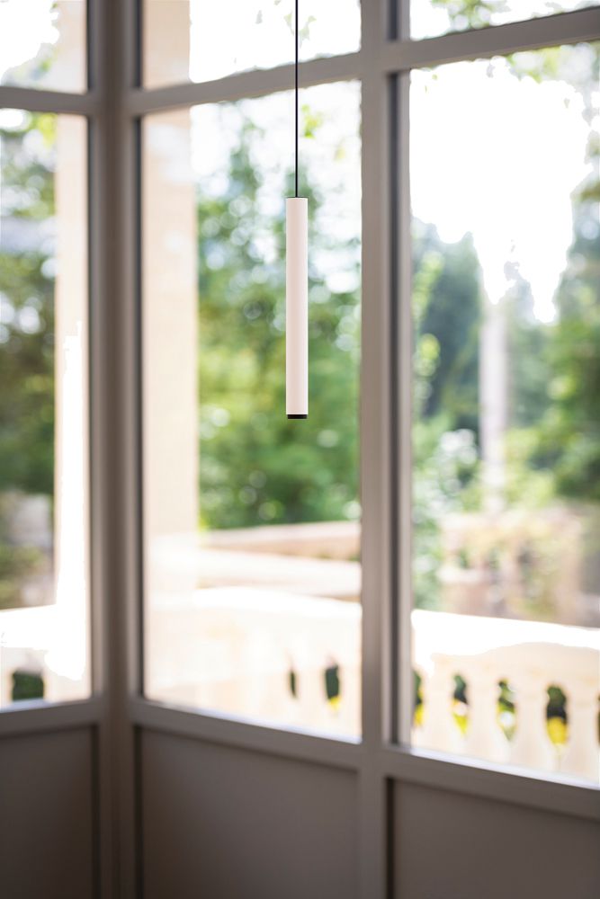 LED-Pendelleuchte SLV GRIP S 48V AD 9.8W 350lm 920…930 DALI Ø30mm weiss