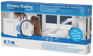Starterpaket Eaton xComfort "Wireless Shading" Jalousieaktor+Taster