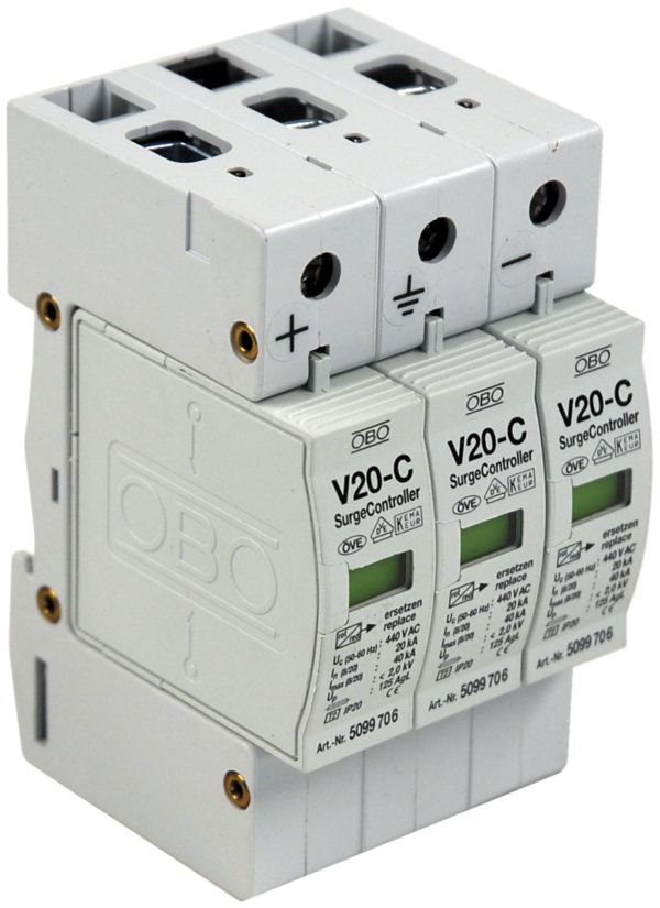 Scaricatore di sovratensione Bettermann V20-C 3-PH-1000