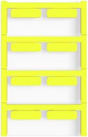 Gerätemarkierer Weidmüller MultiCard SM selbstklebend 8×27mm PA66 gelb