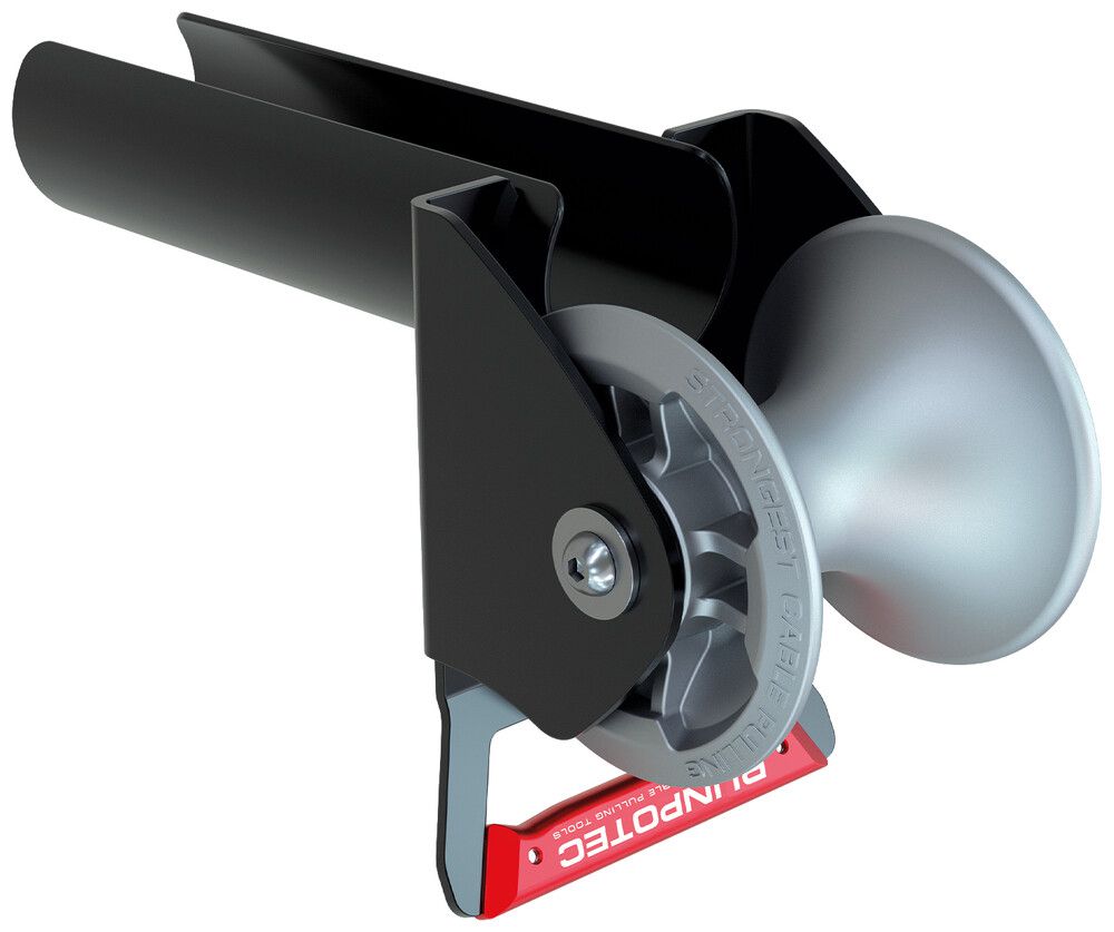 Kabelumlenkrolle Runpotec Ø130mm Ø65mm 4500kg Aluminium
