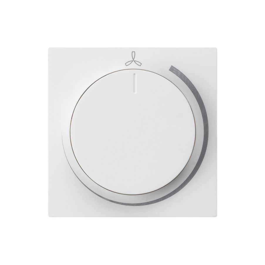 Frontset kallysto 60×60 weiss für Drehzahlsteller