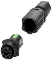 Connettore ad innesto PX IPD P presa 5P 17.5A 600V 0.5…2.5mm² nero IP66