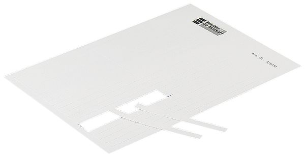 Bezeichnungsbogen A4 für Global R&M