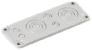 Flanschplatte zu CUBO2×20/32/50+2×12/20/16