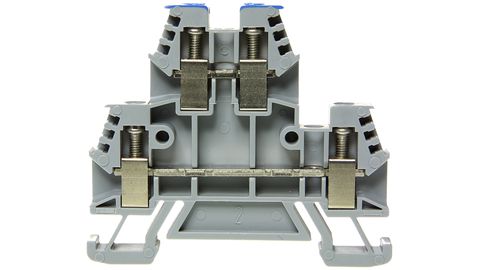 Morsetti a due o tre piani componibili