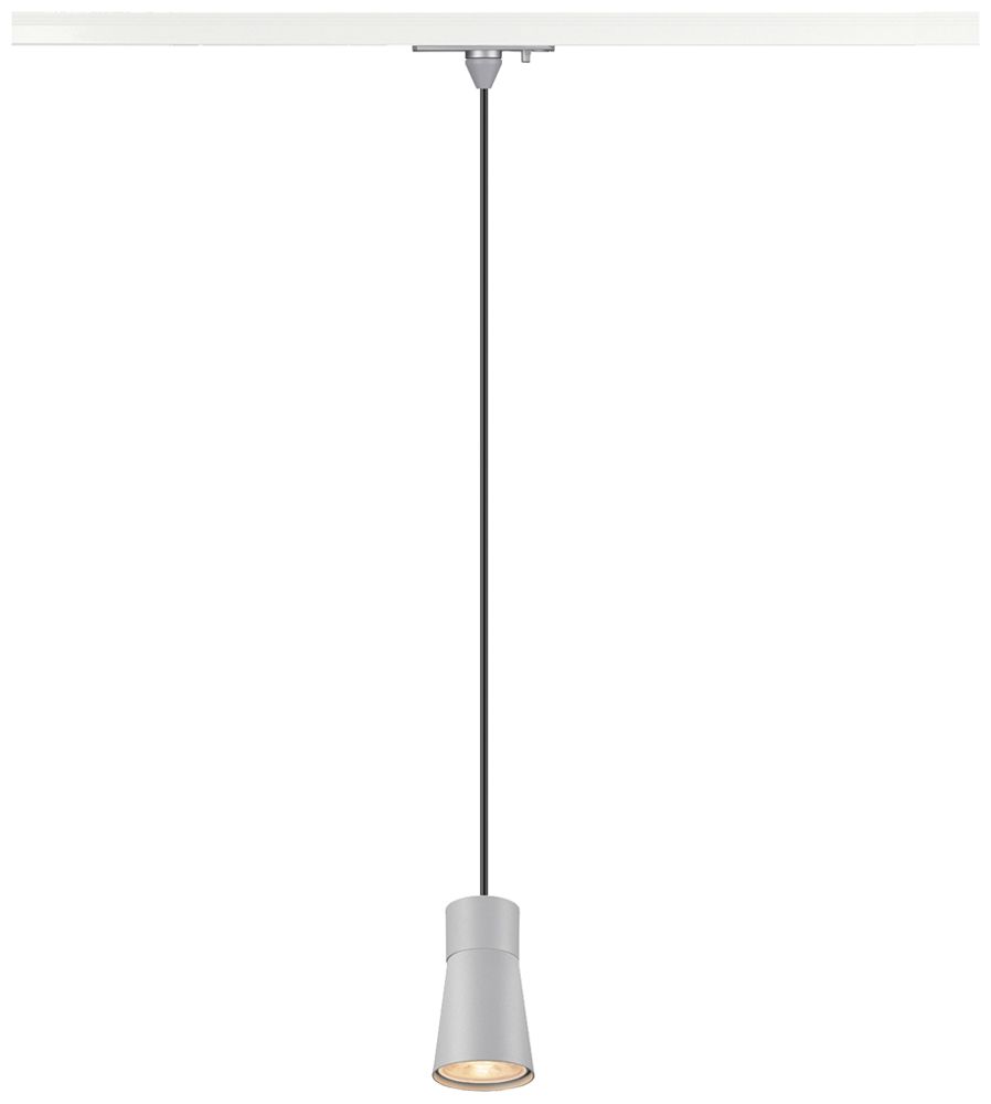 Pendelleuchte SLV PURI 2.0 Cone AD1PH GU10 1×6W DIM Ø55mm grau