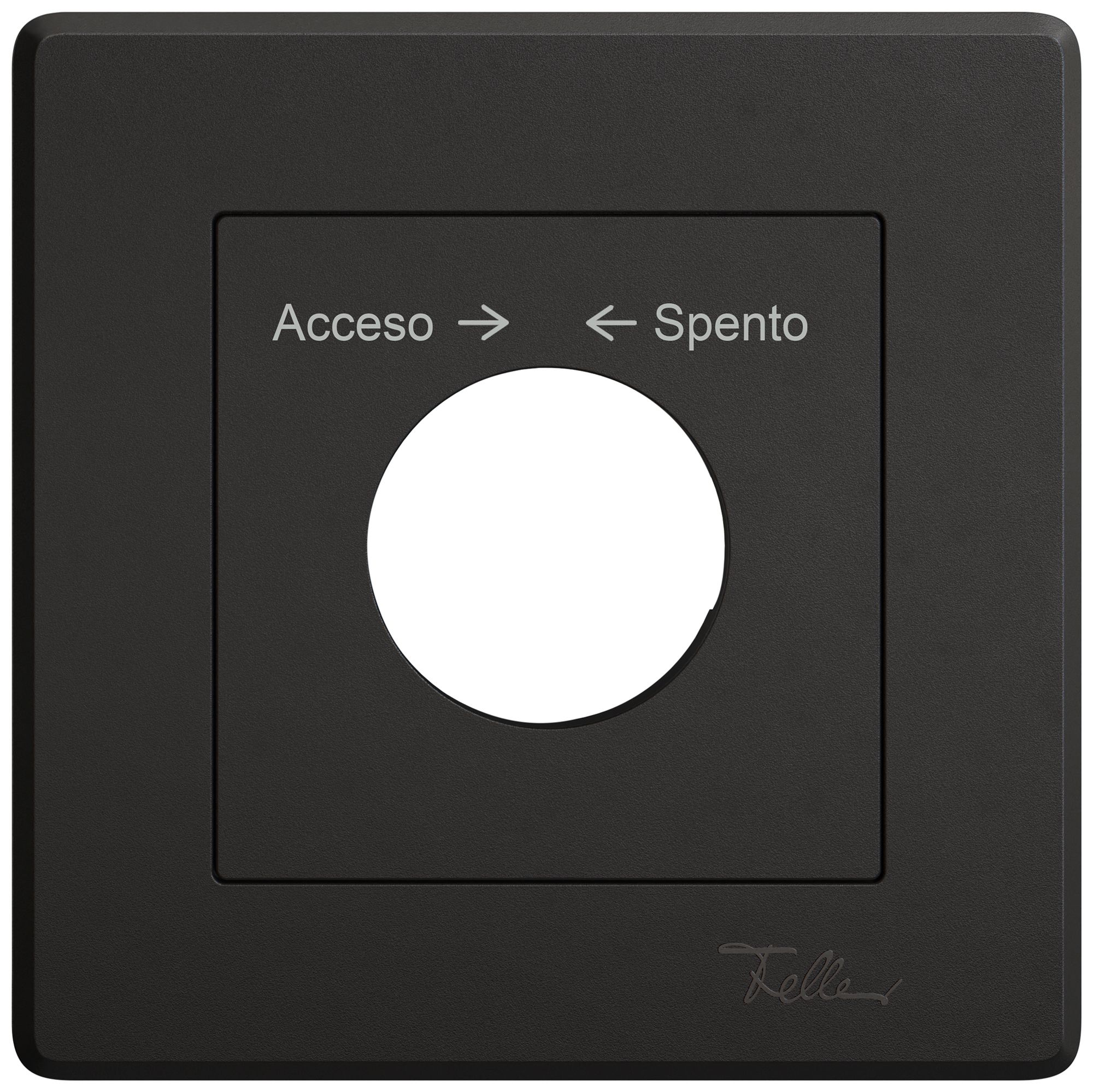 Kit di montaggio INC EDIZIO.liv SNAPFIX® puls.girev.c.chius.Acceso → ← Spento ne