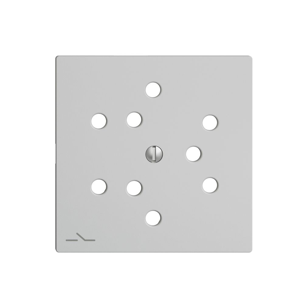 Plaque frontale 3×T12,S EDIZIOdue gris clair