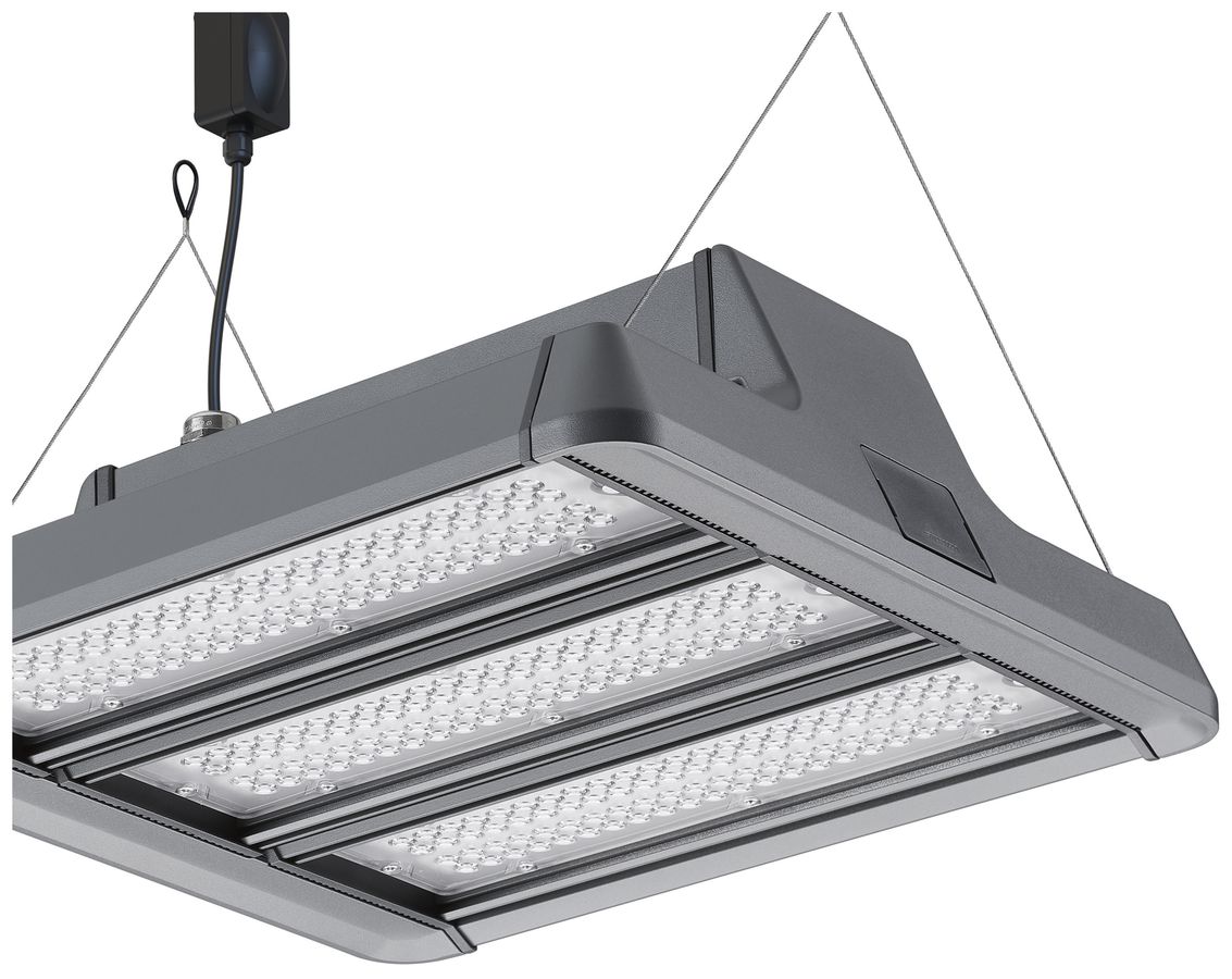 LED-Hallenstrahler Sylvania Sylbay 165W 24000lm 840 IP65 30°×60° DIM 410×386
