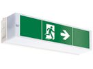 Luminaire de secours ESYLUX SLA FLPi SC, 5W/T5, 352×114×90mm