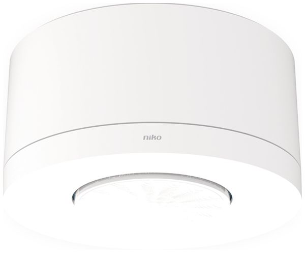 AP-Präsenzmelder Niko P48MR 360° Master DALI 12…13m IP54 weiss