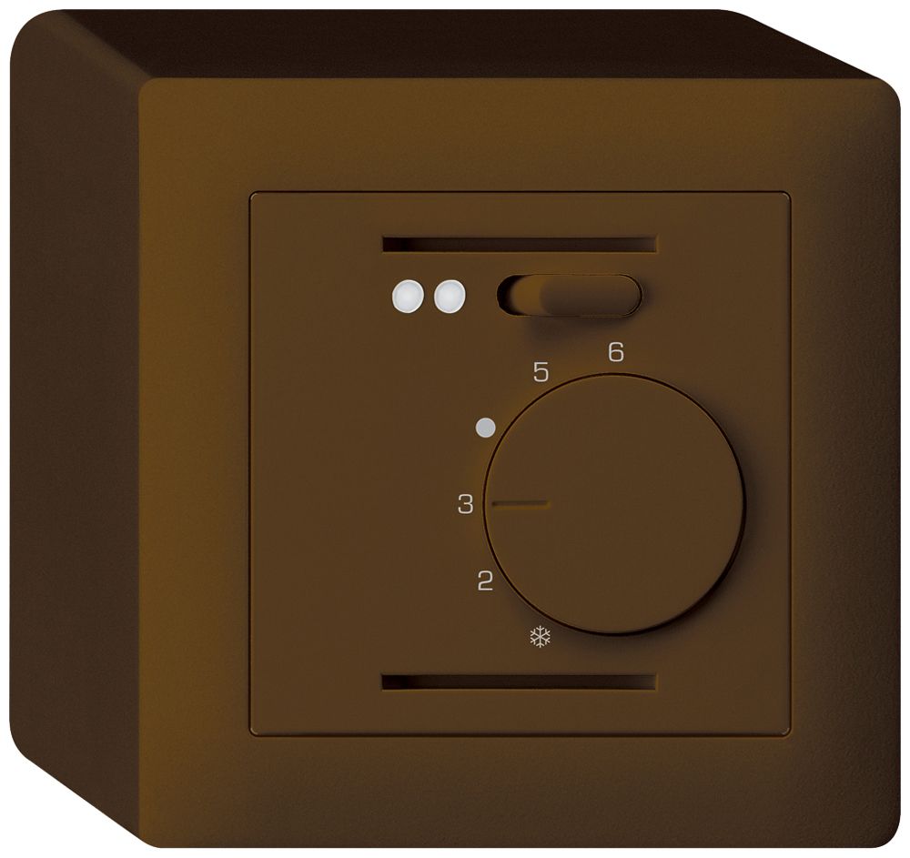 Termostato amb.AP kallysto marrone per riscaldamento pavimento