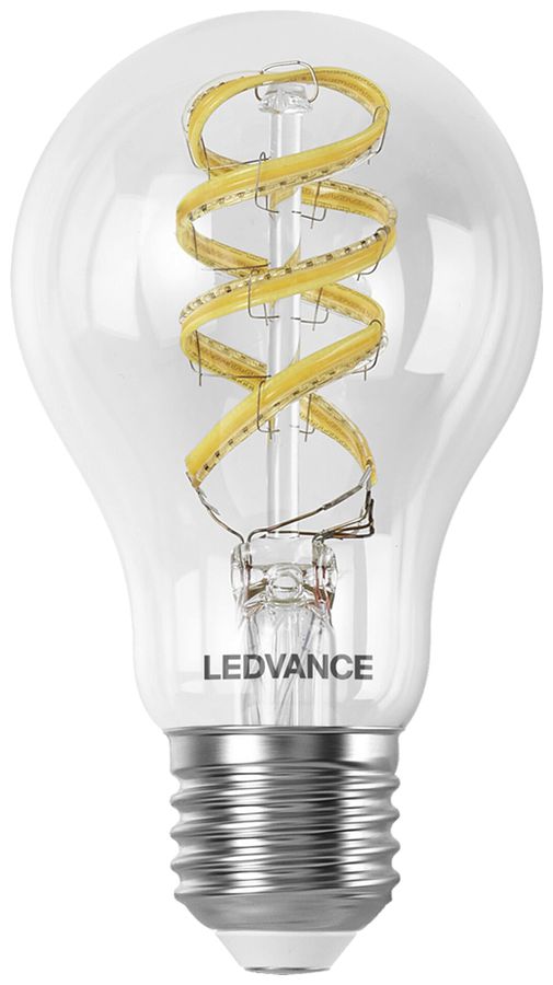 LED-Lampe LEDVANCE SMART+ WiFi E27 4.8W 470lm RGBTW DIM Ø60×105mm Typ A klar