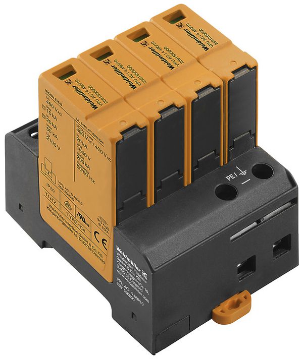 Scaricatore di sovratensione Weidmüller VPU AC I 4 480/10