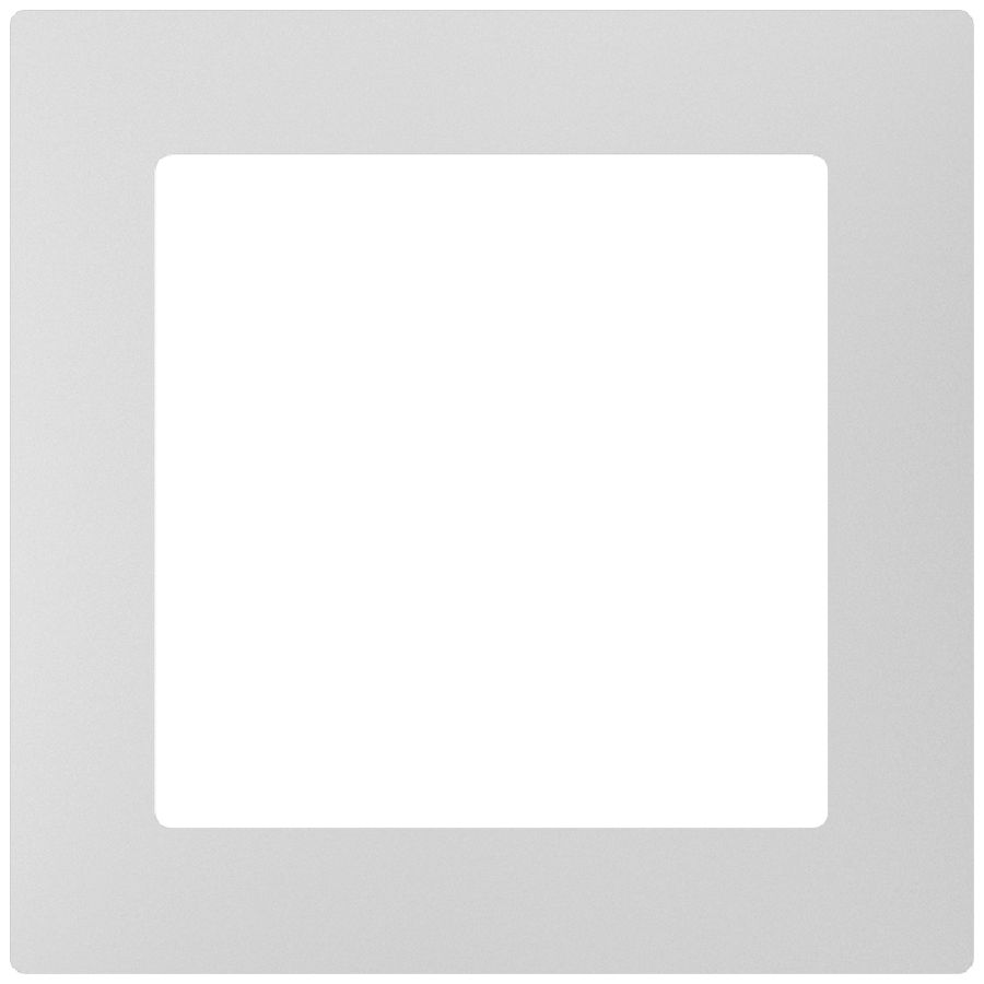 Abdeckrahmen SIDUS 1×1 alu