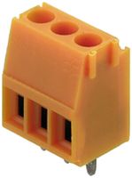 Morsetto circuito stampato WM LM 3.50 3L 90° pin sald.3.2mm vite staffa 2.08mm²