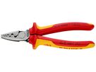 Crimpzange KNIPEX für Aderendhülsen VDE 180mm
