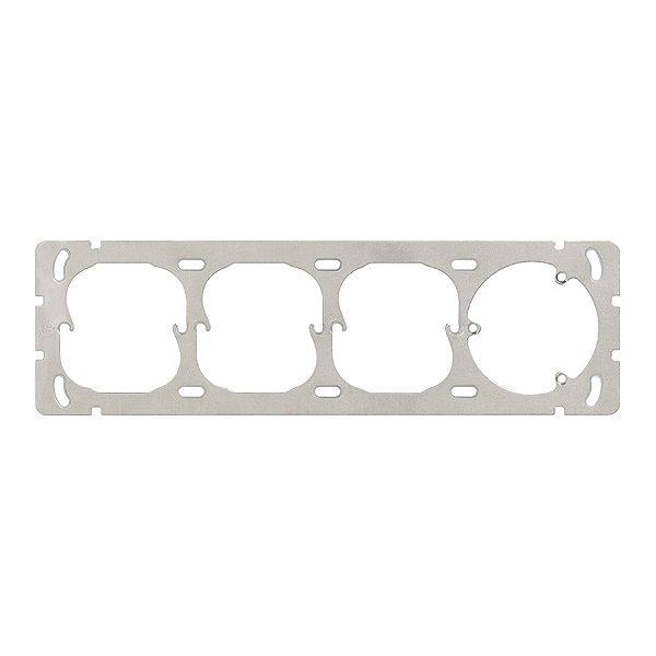 UP-Befestigungsplatte FH 1×4 52 + 52 + 52 + 3×T13