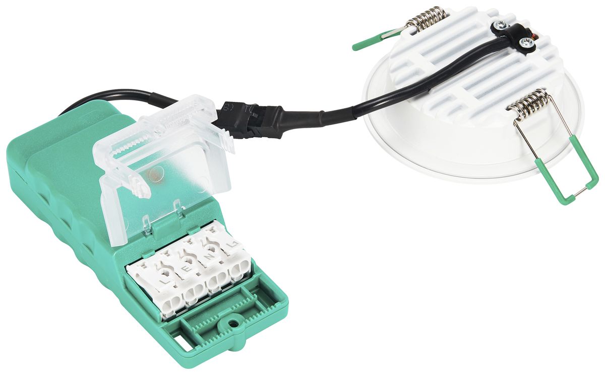 EB-LED-Spot Sylvania START PIR 1×10W 1050lm 827/830/840 IP65 50° Ø86mm schwarz