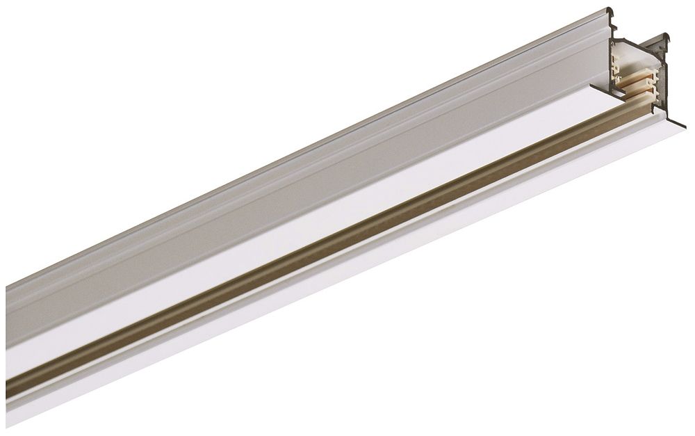 Rail conducteur INC SLV EUTRAC 3-phases, 2m, blanc
