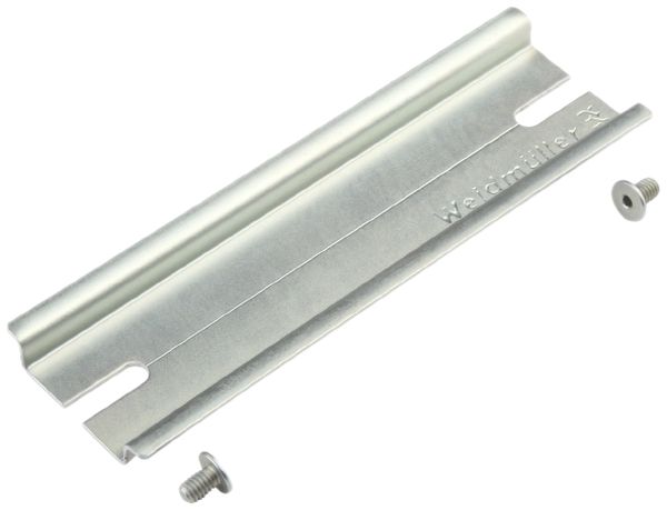 Barre profilée Weidmüller TS35/148 KLIPPON K5 CSS 7.5×7.5×148mm acier