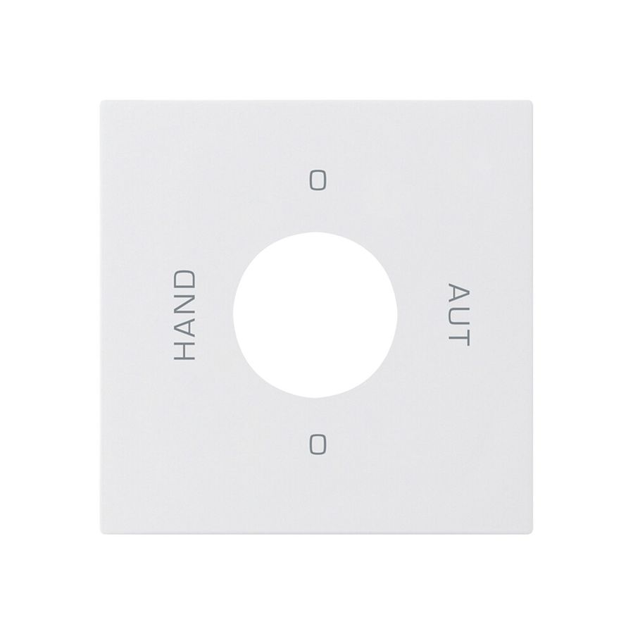Kit frontale per interruttore chiave S2 60×60 kallysto 0-Hand-0-Aut.bianco