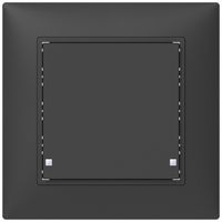 Senseur poussoir ENC SIDUS KNX Design type B, 1/2, anthracite