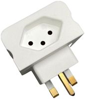Reiseadapter ELBRO CH/GB IP20 SN 441011 90g weiss