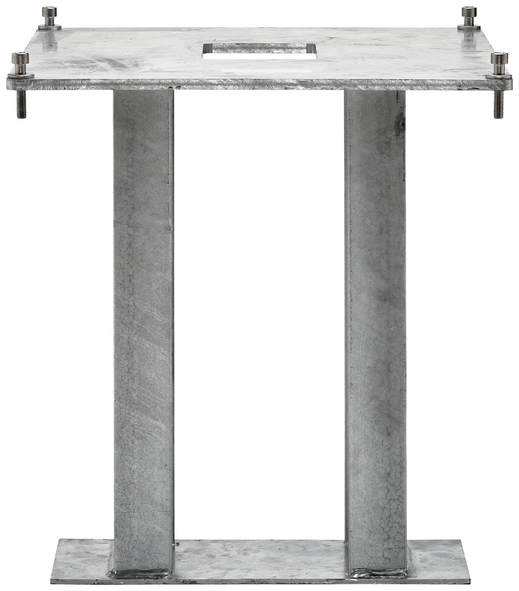 Sockel Siedle rostfreier Stahl Edelstahl 458×500×458mm