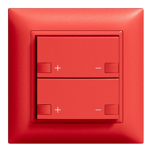 Frontset 2×Dimmer 2K/2T ZEP EDIZIOdue berry