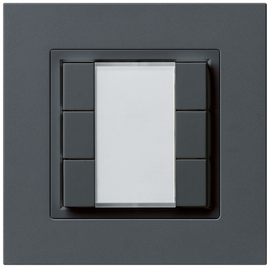 UP-Multifunktionstaster kallysto.pro KNX RF 6-fach anthrazit