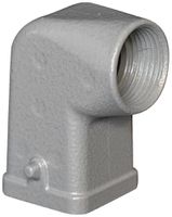 Steckergehäuse Walther PROCON T700624MS, Stutzen 1×M20, H=48mm, PA