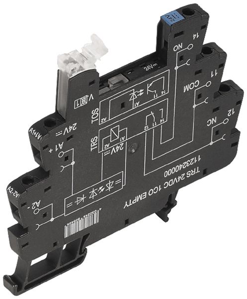 Relaissockel WM TRS ED2 8-pins 1CO 24…230VUC TH35 Schraubanschluss