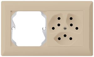 Combinaison ENC kallysto.line grd.I-I horizontale vide+3×type 13 beige