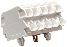 Morsetto di connessione 5P 0.5…2.5mm² messa a terra innesto bi