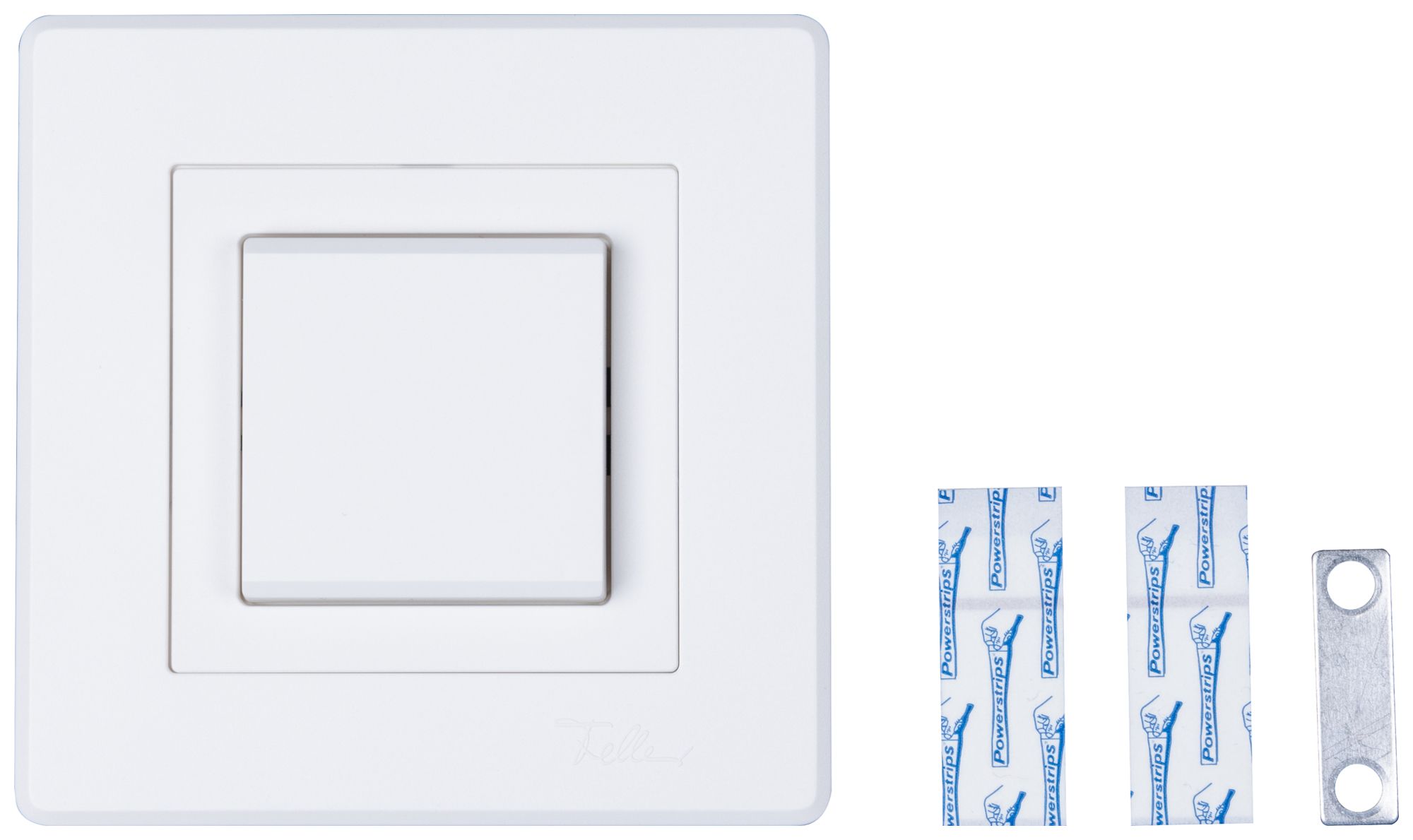 AP-Wandsender Omnio Einertaste ohne Beschriftung 4 Kanäle ws