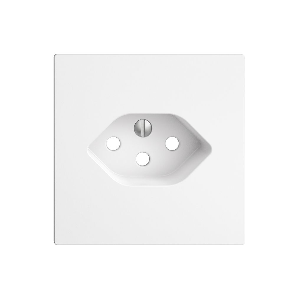 Plaque frontale EDIZIOdue T13A blanc